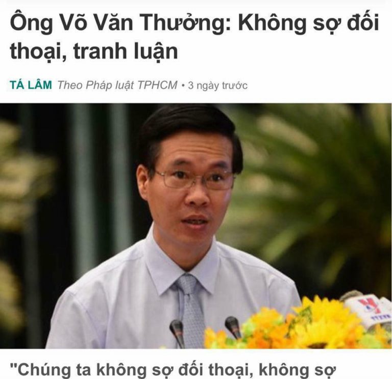Đối thoại là văn minh, độc thoại là đáng khinh Đối thoại là văn minh, độc thoại là đáng khinh