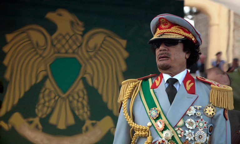 Đại tá Gaddafi của nước Libya – Bị lật đổ và thiệt mạng Đại tá Gaddafi của nước Libya – Bị lật đổ và thiệt mạng