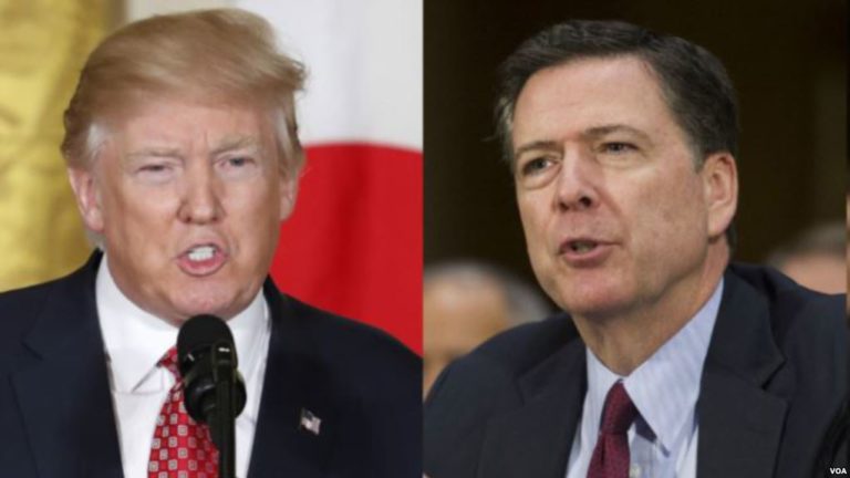 Phản pháo Comey, Trump tuyên bố sẵn sàng khai chứng hữu thệ