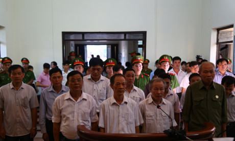 Vụ xử 14 cựu cán bộ hôm nay, không liên quan gì đến vụ Đồng Tâm Vụ xử 14 cựu cán bộ hôm nay, không liên quan gì đến vụ Đồng Tâm