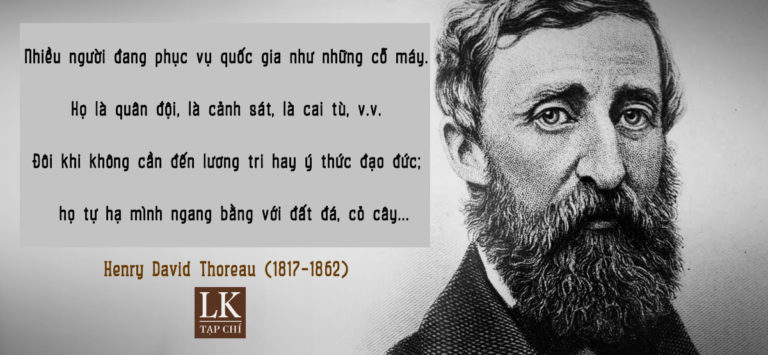Bất tuân dân sự – Kỳ 1: Chính phủ tốt nhất là chính phủ cai trị ít nhất