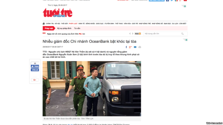 Chính cung cách nhà nước đẩy họ vào tù