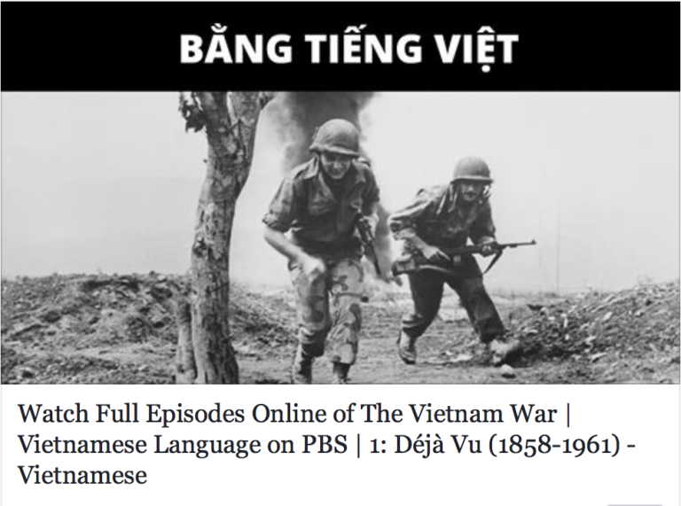 THE VIETNAM WAR (Chiến tranh Việt Nam)