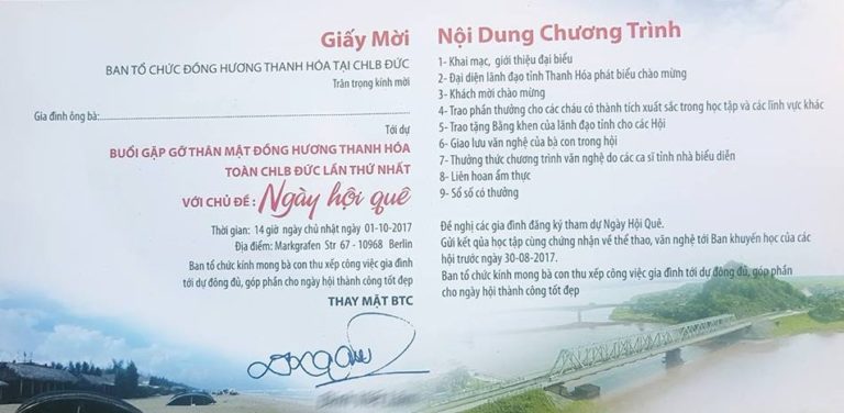 Bộ Ngoại giao Đức xác nhận có một số vấn đề về việc cấp hẹn xin visa của Đoàn đại biểu cấp cao tỉnh Thanh Hóa Bộ Ngoại giao Đức xác nhận có một số vấn đề về việc cấp hẹn xin visa của Đoàn đại biểu cấp cao tỉnh Thanh Hóa