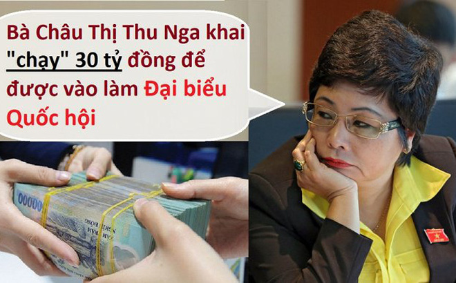 Tại sao lại không cho khai số tiền chạy ghế Đại biểu Quốc hội?