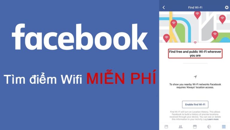 Mẹo mới giúp tìm điểm WiFi miễn phí qua Facebook Mẹo mới giúp tìm điểm WiFi miễn phí qua Facebook