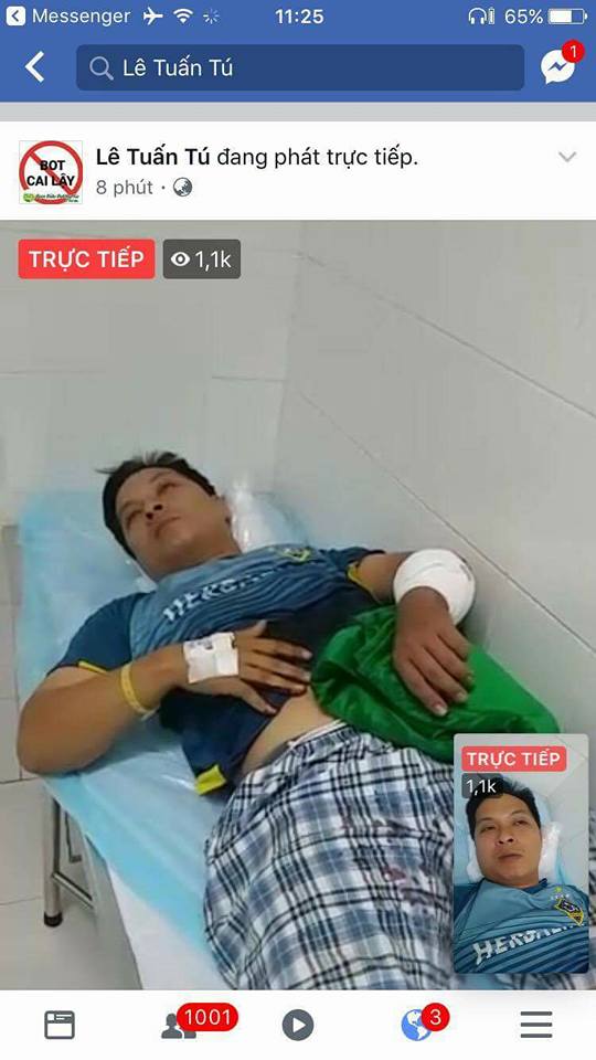 Chém nhau tại Cần Thơ vì chuyện cẩu xe tại BOT Cai Lậy Chém nhau tại Cần Thơ vì chuyện cẩu xe tại BOT Cai Lậy