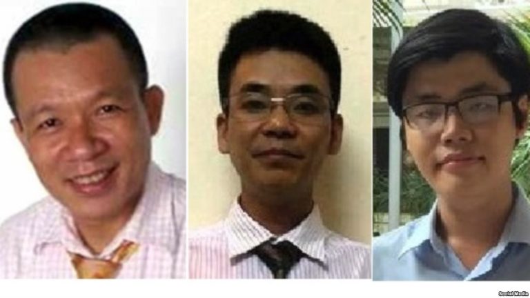 Luật sư: ‘ngưỡng mộ khí phách kiên cường’ của ba nhà hoạt động Luật sư: ‘ngưỡng mộ khí phách kiên cường’ của ba nhà hoạt động