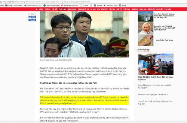 Kịch tính và sự hiện diện của truyền thông, mạng xã hội trong vụ Thăng – Thanh Kịch tính và sự hiện diện của truyền thông, mạng xã hội trong vụ Thăng – Thanh
