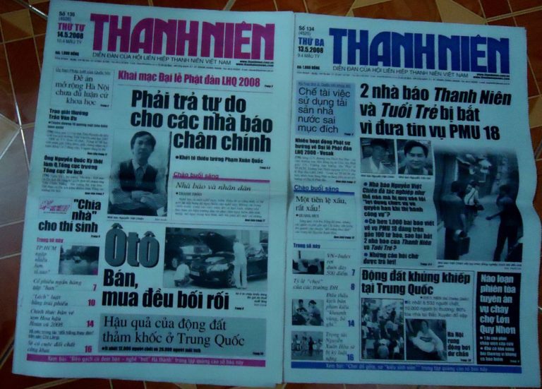“PHẢI TRẢ TỰ DO CHO CÁC NHÀ BÁO CHÂN CHÍNH”, 10 NĂM NHÌN LẠI…
