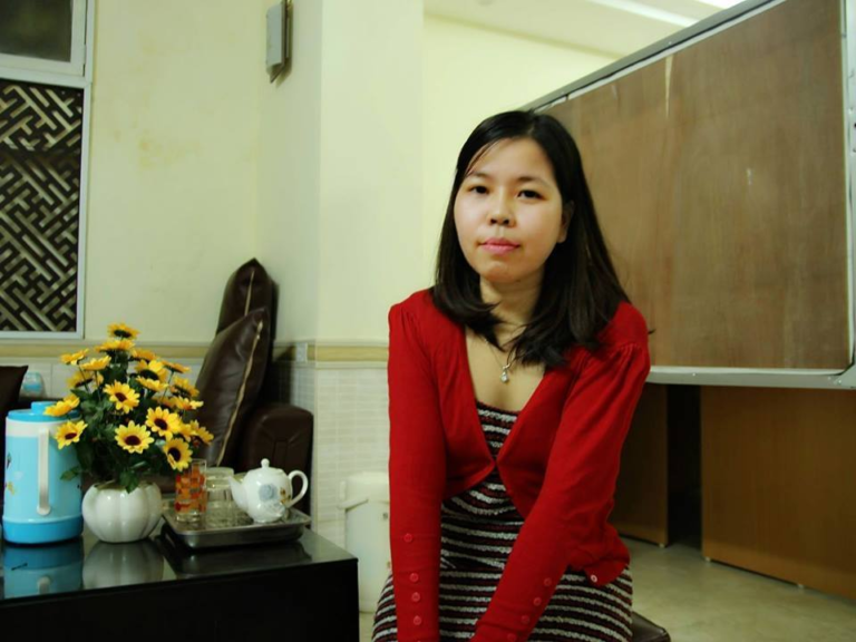 Lê Thu Hà, cộng sự của LS Nguyễn Văn Đài, đã quay về Việt Nam
