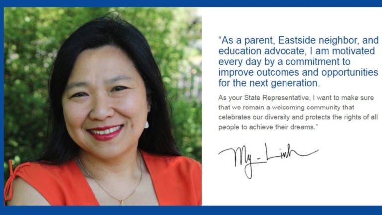 My-Linh Thai: người tị nạn Việt đầu tiên vào Hạ viện Washington My-Linh Thai: người tị nạn Việt đầu tiên vào Hạ viện Washington