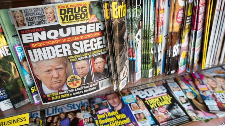 Báo lá cải thân Trump bị săm soi sau khi ông chủ Amazon cáo buộc tống tiền