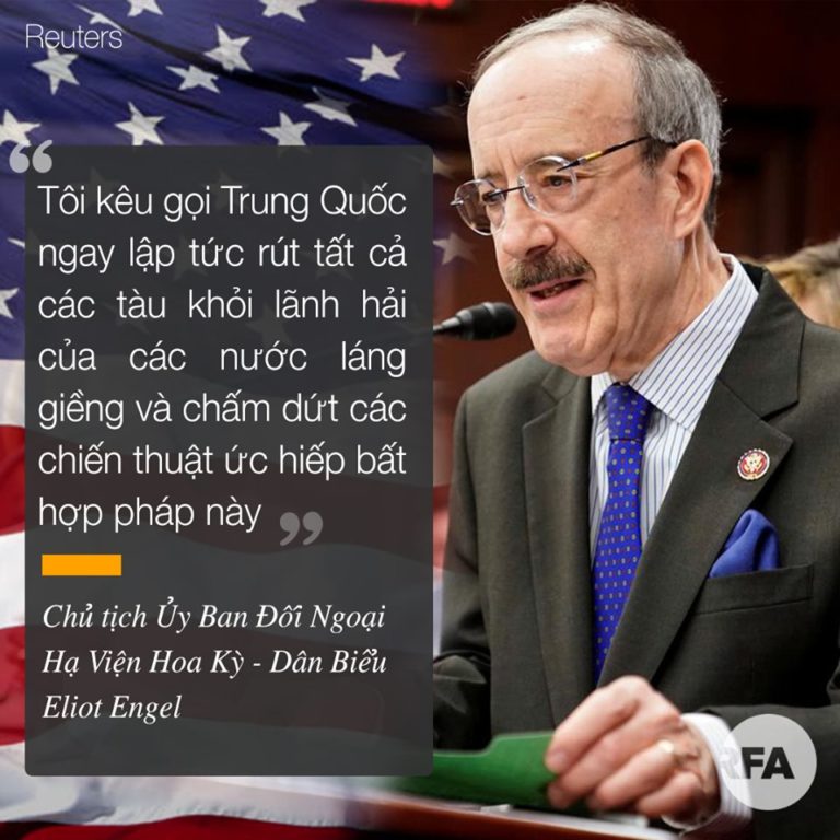 Chủ tịch UB Đối ngoại Hạ viện Mỹ lên án TQ, ủng hộ VN về Biển Đông Chủ tịch UB Đối ngoại Hạ viện Mỹ lên án TQ, ủng hộ VN về Biển Đông