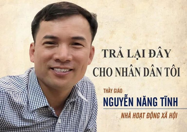 Việt Nam: HRW đòi trả tự do cho một nhà hoạt động nhân quyền