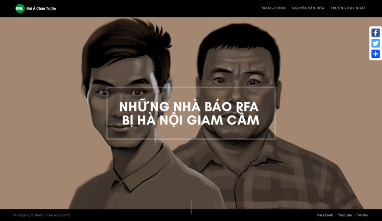 Những nhà báo RFA bị Hà Nội giam cầm