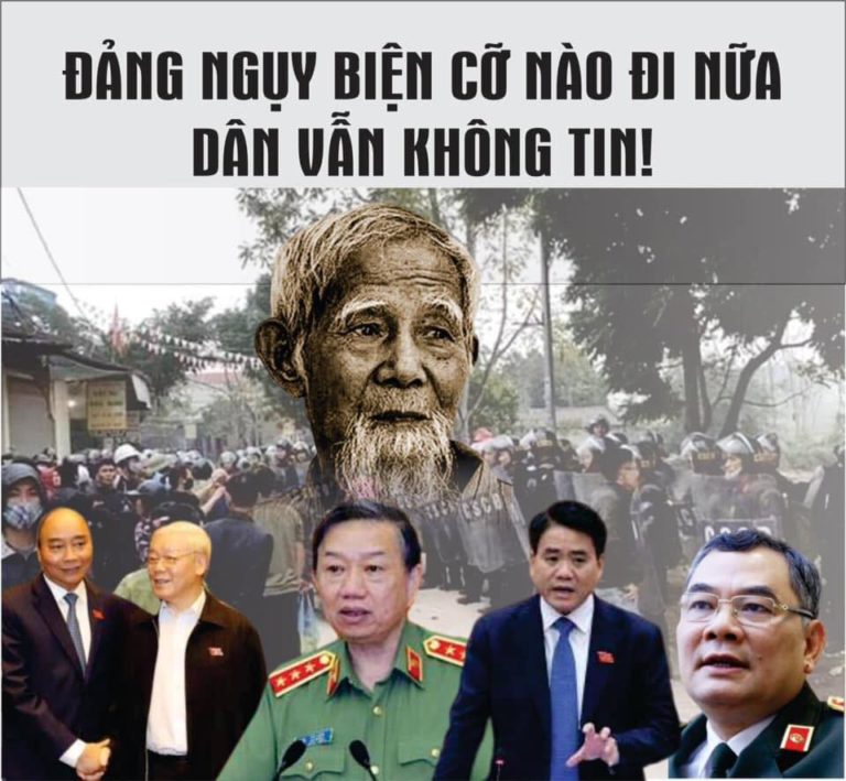 Phản hồi tác giả Lê Văn Bảy về thảm kịch Đồng Tâm