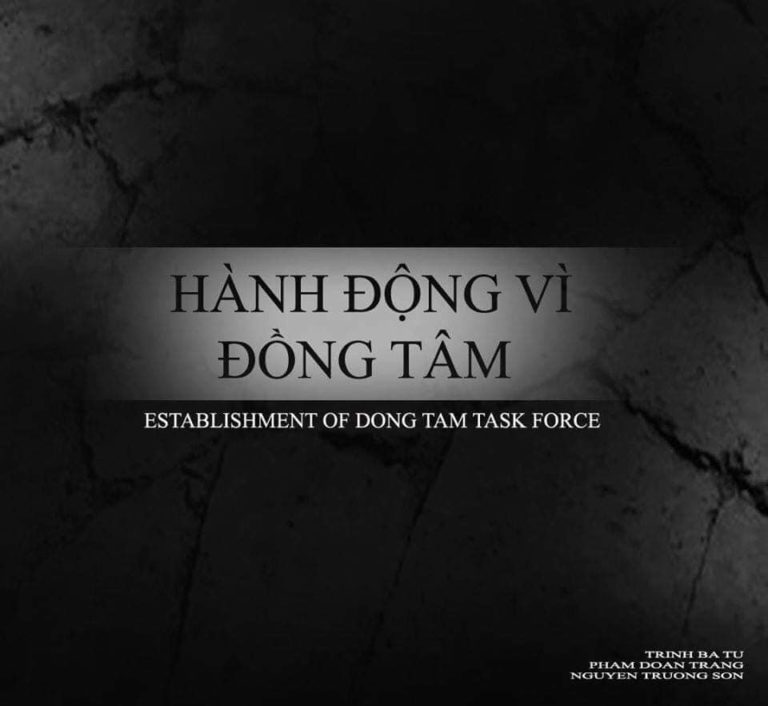 ESTABLISHMENT OF DONG TAM TASK FORCE