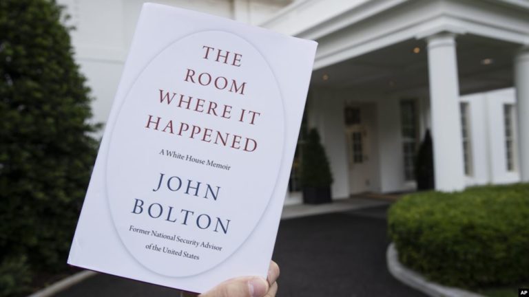 Thẩm phán bác nỗ lực của chính quyền Trump chặn xuất bản sách của Bolton