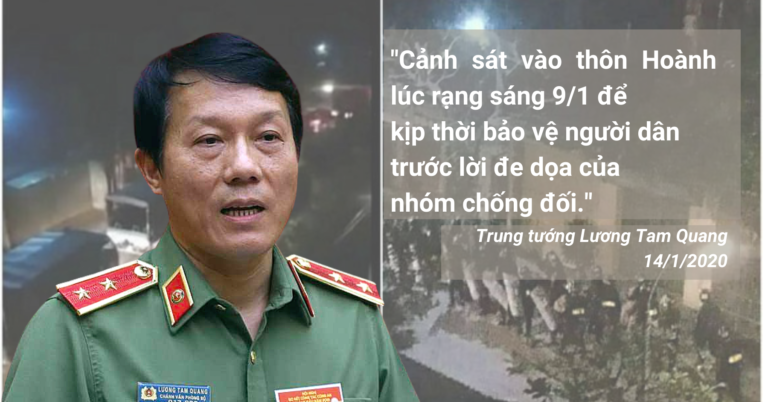 Đội đặc nhiệm ở Đồng Tâm từ góc nhìn khoa học cảnh sát