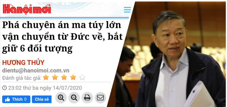 Vụ buôn lậu ma túy từ Berlin có dính líu tới Tô Lâm? Vụ buôn lậu ma túy từ Berlin có dính líu tới Tô Lâm?