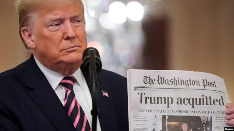 Tổng thống Trump có thể bị cách chức hay không?