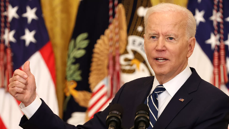 Họp báo Tổng thống đầu tiên của tổng thống Joe Biden