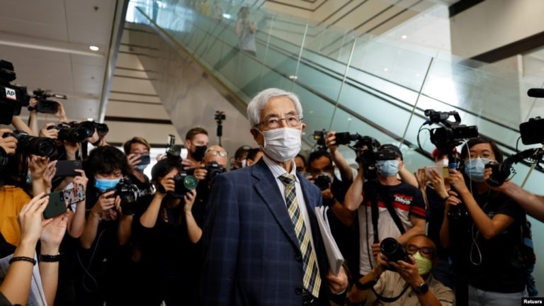 Luật sư Martin Lee, tỉ phú Jimmy Lai và các nhà hoạt động dân chủ kỳ cựu Hong Kong bị kết tội