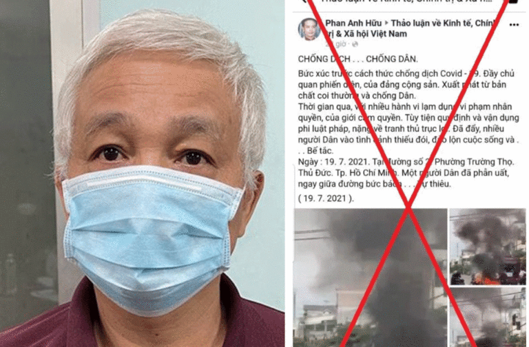 Facebooker đăng tin COVID-19 bị khởi tố theo Điều 331 Bộ Luật Hình sự