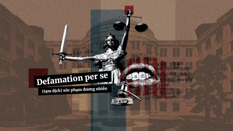 “Defamation per se”: Cách nước Mỹ xác định hành vi vu khống trong tranh chấp dân sự