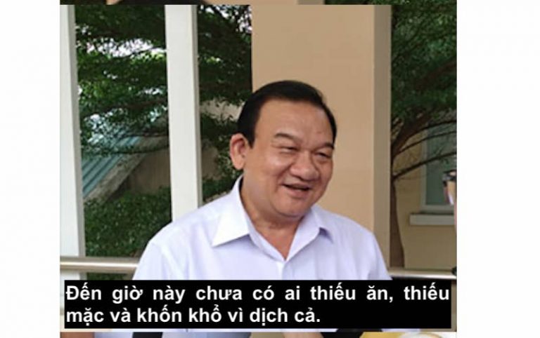 Lê Minh Tấn: tham nhũng tiền cứu trợ covid của người nghèo