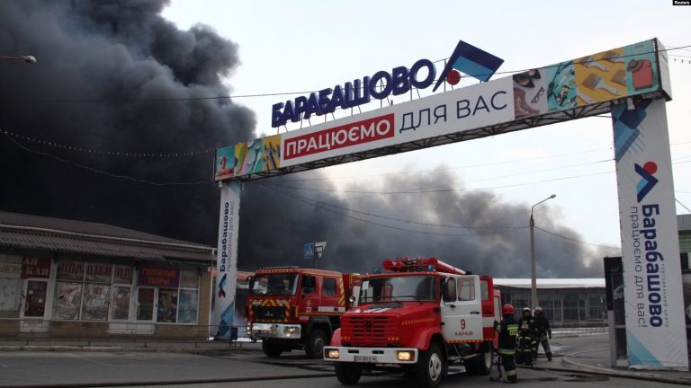 Cháy chợ lớn nhất Kharkiv, hy vọng của nhiều người Việt ở Ukraine tan thành mây khói