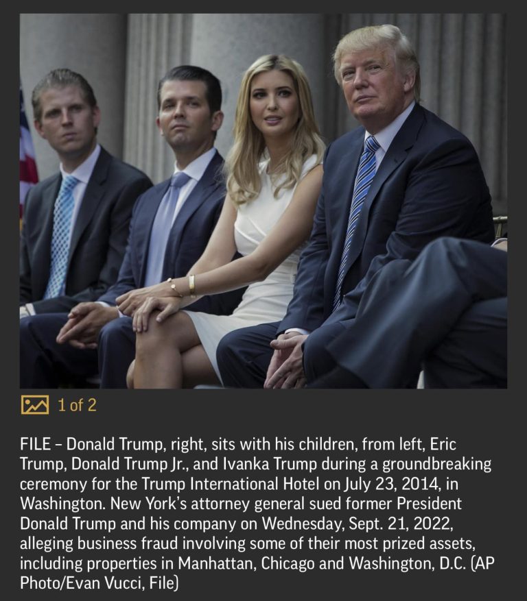 Trump Org bị khởi kiện