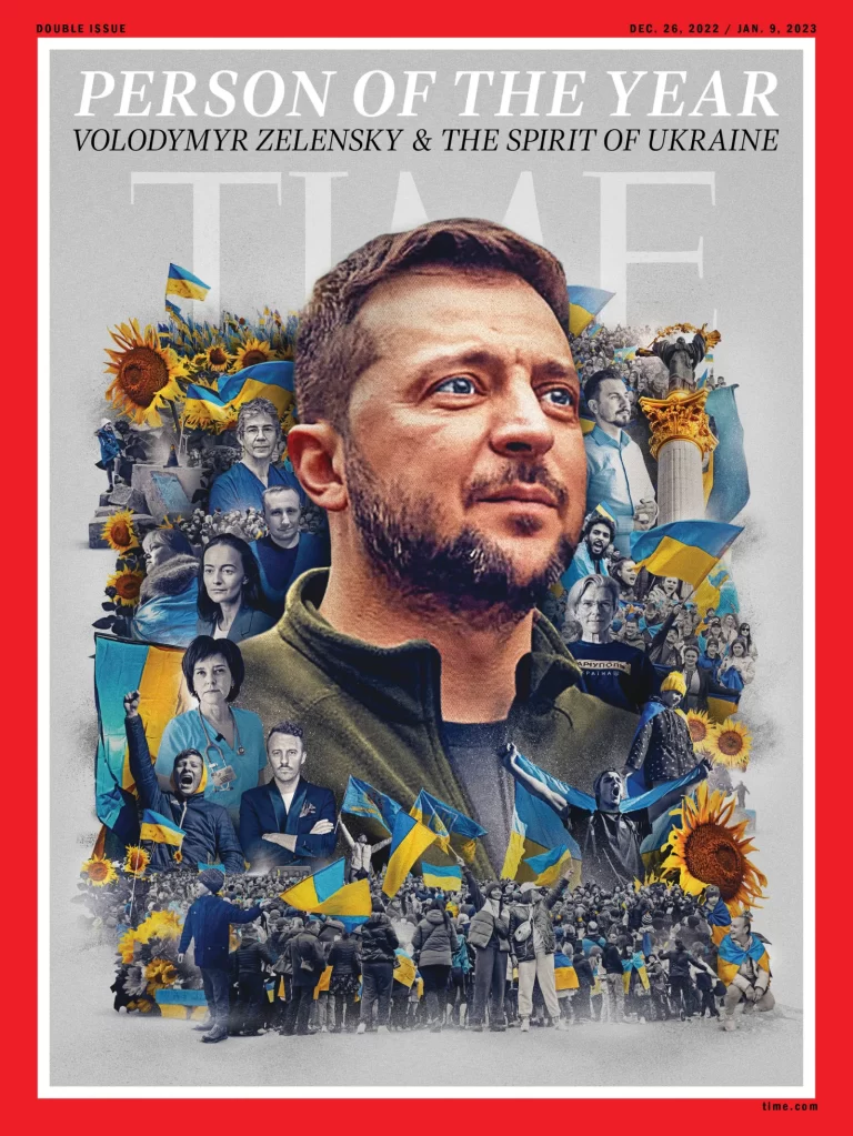 Phóng sự TIME: Volodymyr Zelensky – nhân vật của năm.
