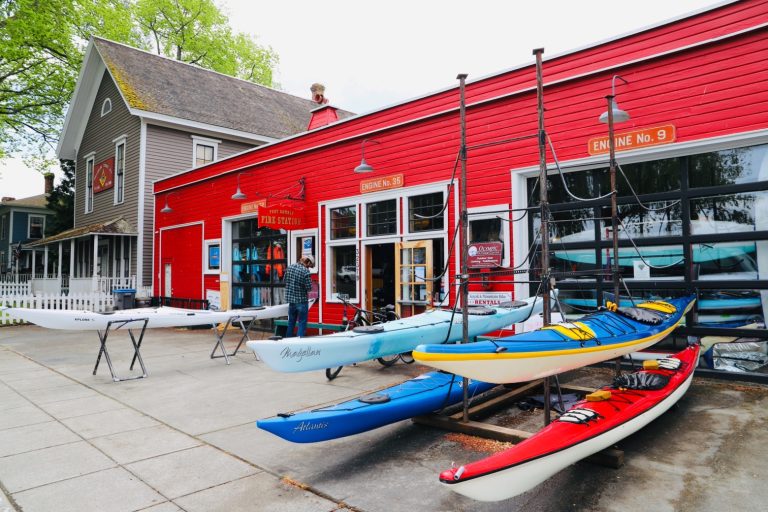 Thị trấn Port Gamble ở bang Washington.