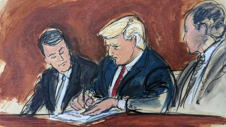 Tờ Cam Kết (Bond) Donald Trump ký để được thả về, chờ ngày xét xử Tờ Cam Kết (Bond) Donald Trump ký để được thả về, chờ ngày xét xử