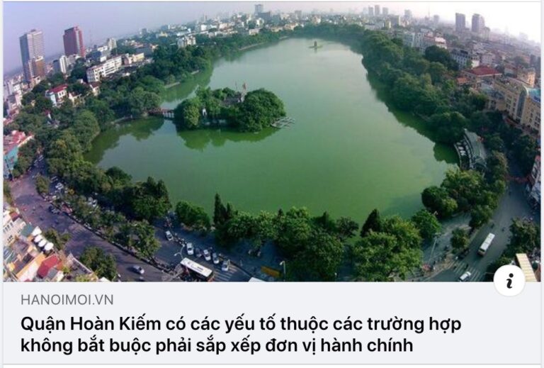 CHÍNH QUYỀN ĐÔ THỊ: VÌ PHẨM HÀM HAY VÌ ĐỂ PHỤC VỤ DÂN 