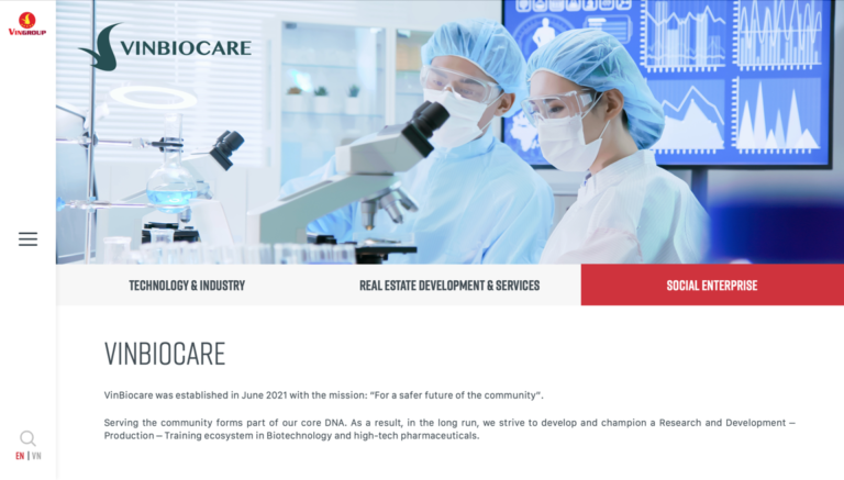 Vingroup ‘bắt tay’ với Viet A Corp thành lập Vinbiocare, sẵn sàng cho sản xuất vắc xin Covid-19?
