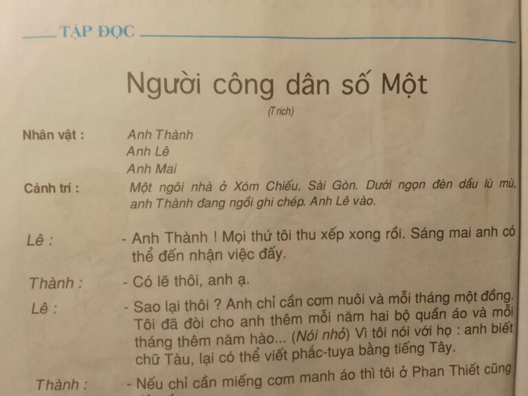 Sạn chữ* (kỳ 1): Sách giáo khoa Tiểu học – sai dấu câu Sạn chữ* (kỳ 1): Sách giáo khoa Tiểu học – sai dấu câu