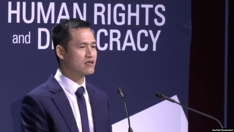 Nhà hoạt động Nguyễn Tiến Trung điều trần tại Geneva về nhân quyền, dân chủ
