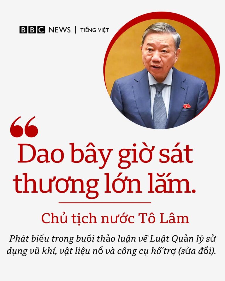 Một quốc gia không thể phát triển dựa trên sự sợ hãi