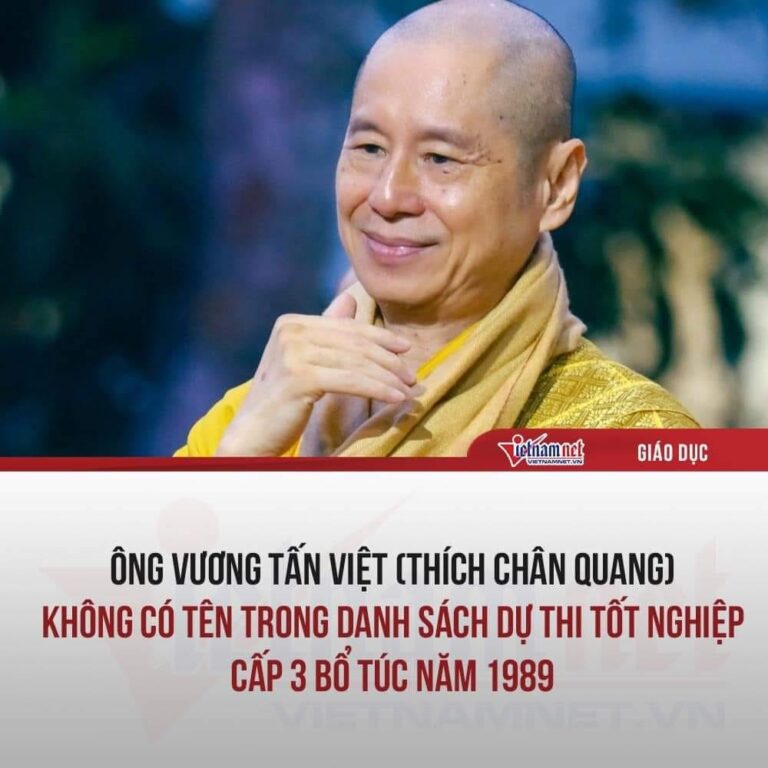 Xã hội Việt Nam đầy rẫy tính háo danh…