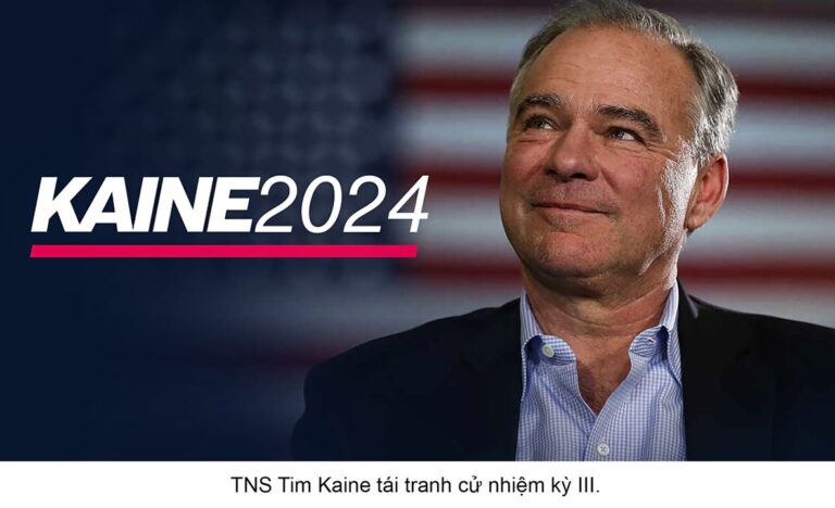BÁO WASHINGTON POST ỦNG HỘ TNS TIM KAINE TRANH CỬ VÀO THƯỢNG VIỆN HOA KỲ NHIỆM KỲ III VÀ BÁC BỎ HÙNG CAO.
