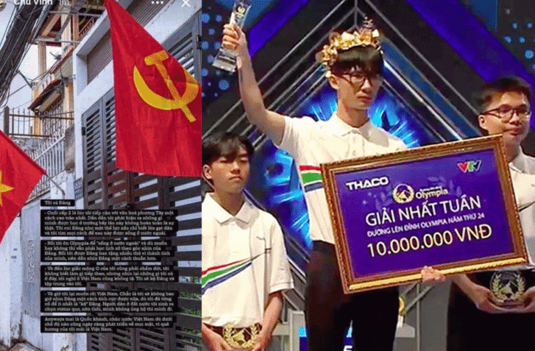 Trên đỉnh Olympia không có Đảng