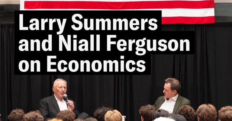 Thuế quan, suy giảm và lời hứa của AI | Cuộc trò chuyện với Larry Summers và Niall Ferguson