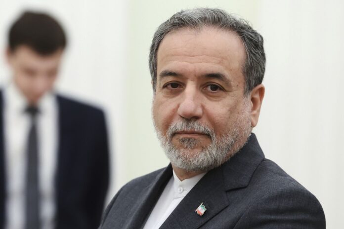 Iranian Foreign Minister Abbas Araghchi