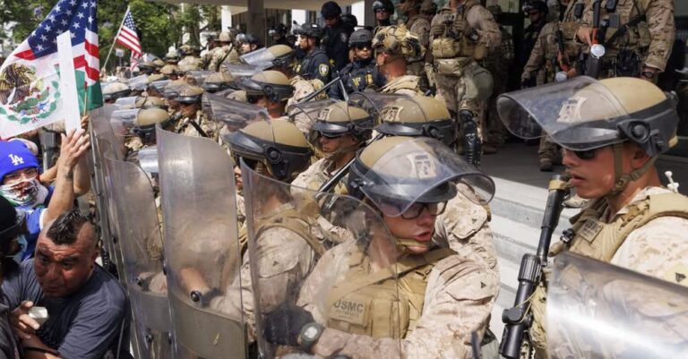 FALLUJAH BÊN BỜ THÁI BÌNH DƯƠNG: CUỘC TRÌNH DIỄN CỦA TRUMP TẠI LOS ANGELES