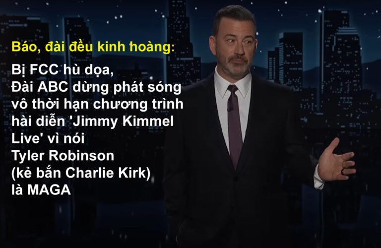Quyền lực – Tiền bạc – Kiểm duyệt: Mảnh ghép ẩn sau vụ Jimmy Kimmel