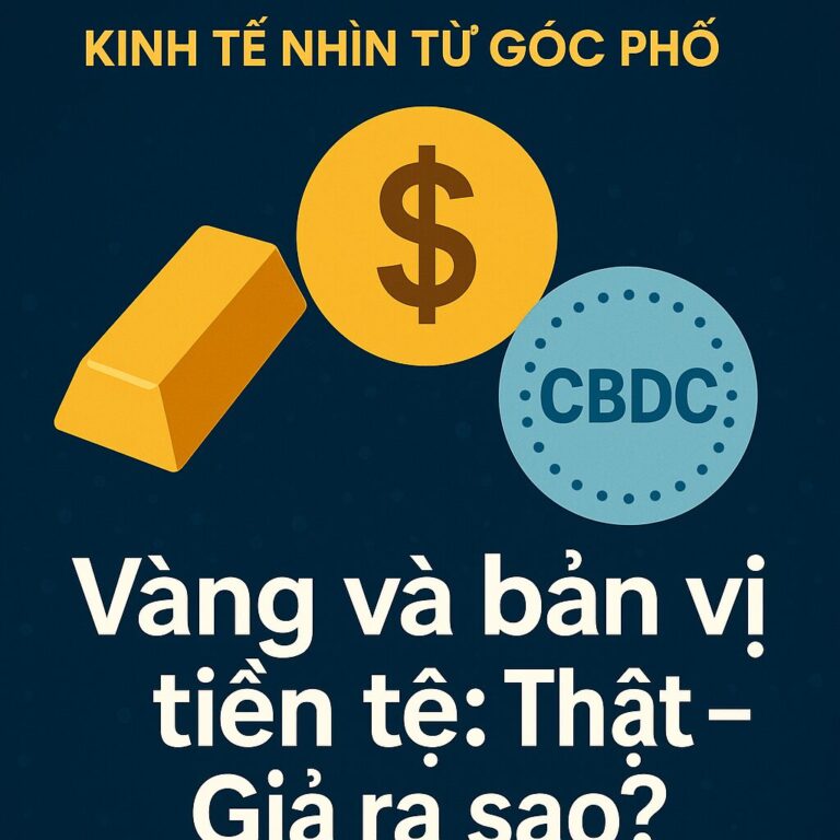 Vàng và bản vị tiền tệ: Thật – Giả ra sao?