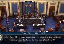 Thượng viện Mỹ thách thức quyền lực thuế quan của Trump: Báo hiệu sự rạn nứt sâu trong GOP